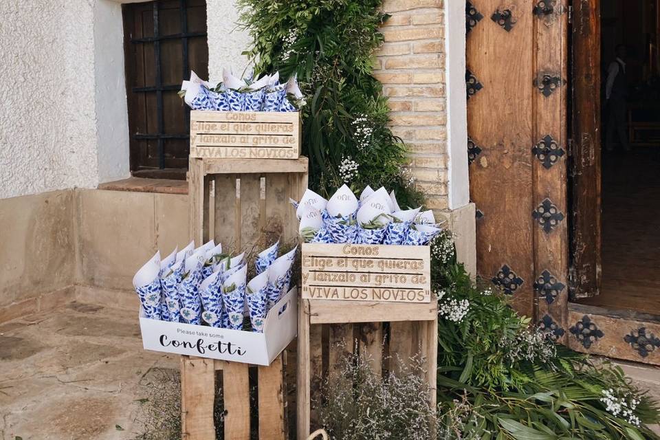 Boda de inspiración campestre