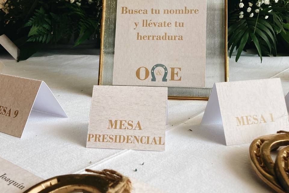 Seating plan campestre