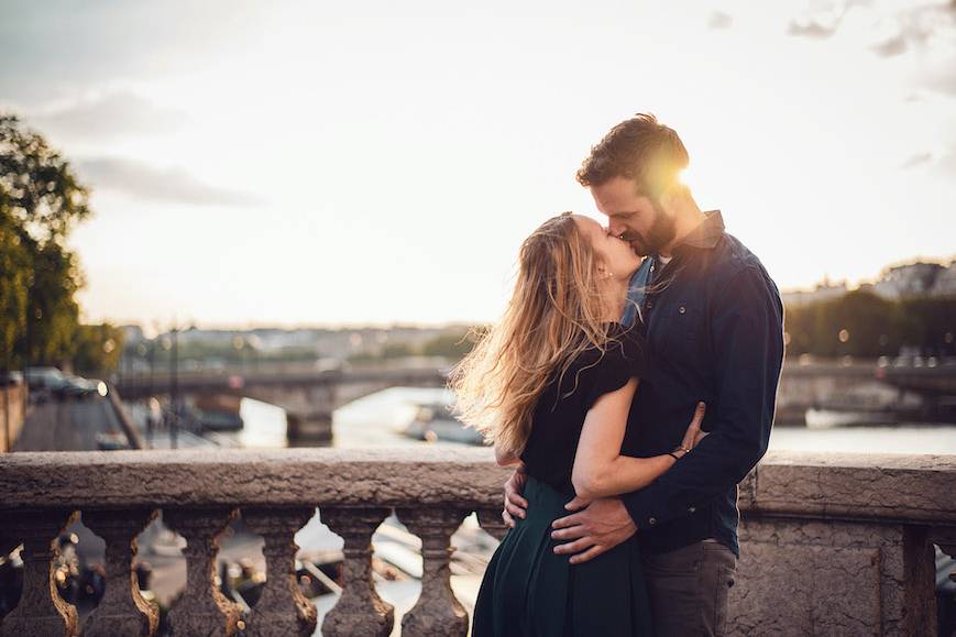 Sesión de pareja en París