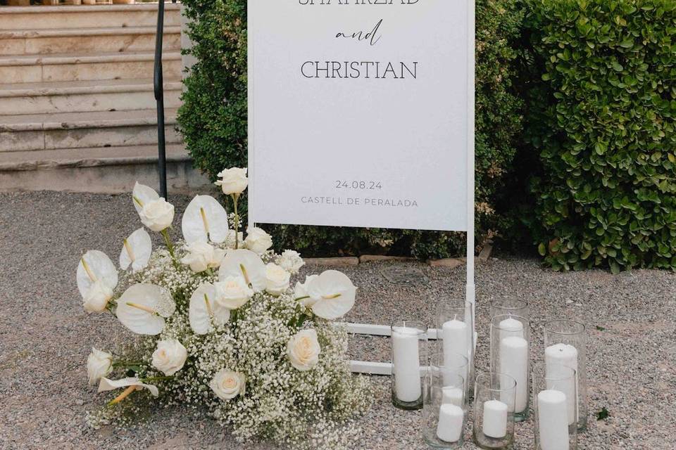 Boda romántica