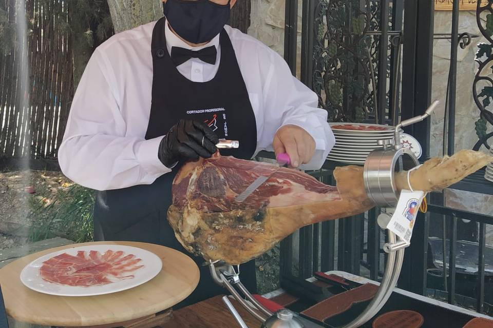 El jamón... Delicioso manjar.