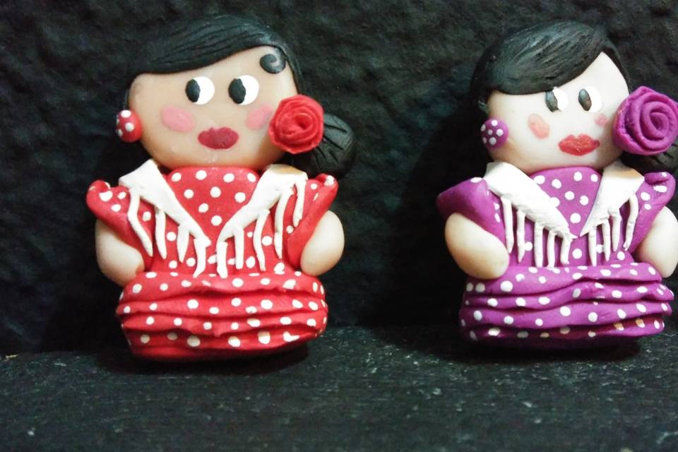 Broches flamencas