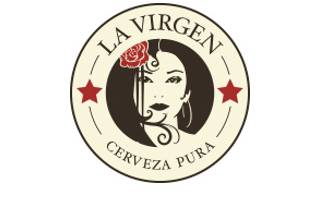 Cervezas La Virgen logotipo