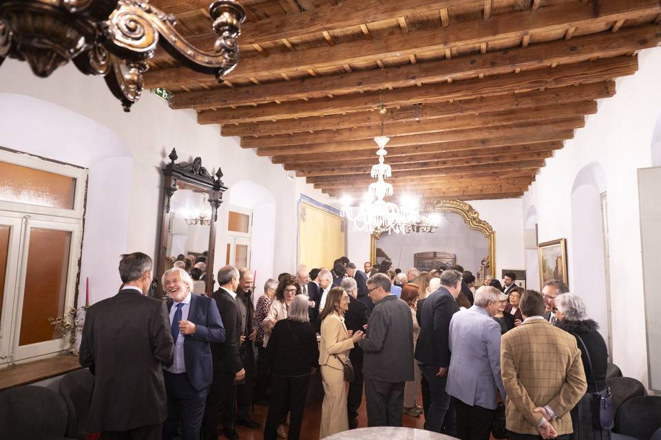 Cóctel y bienvenida