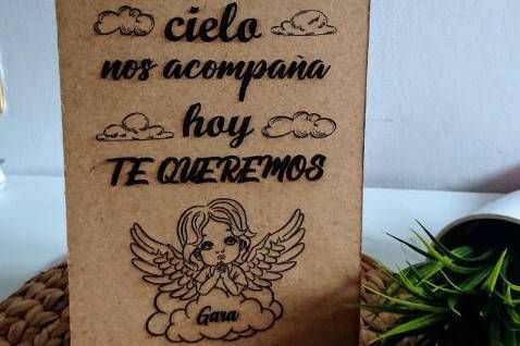 Placa recuerdo