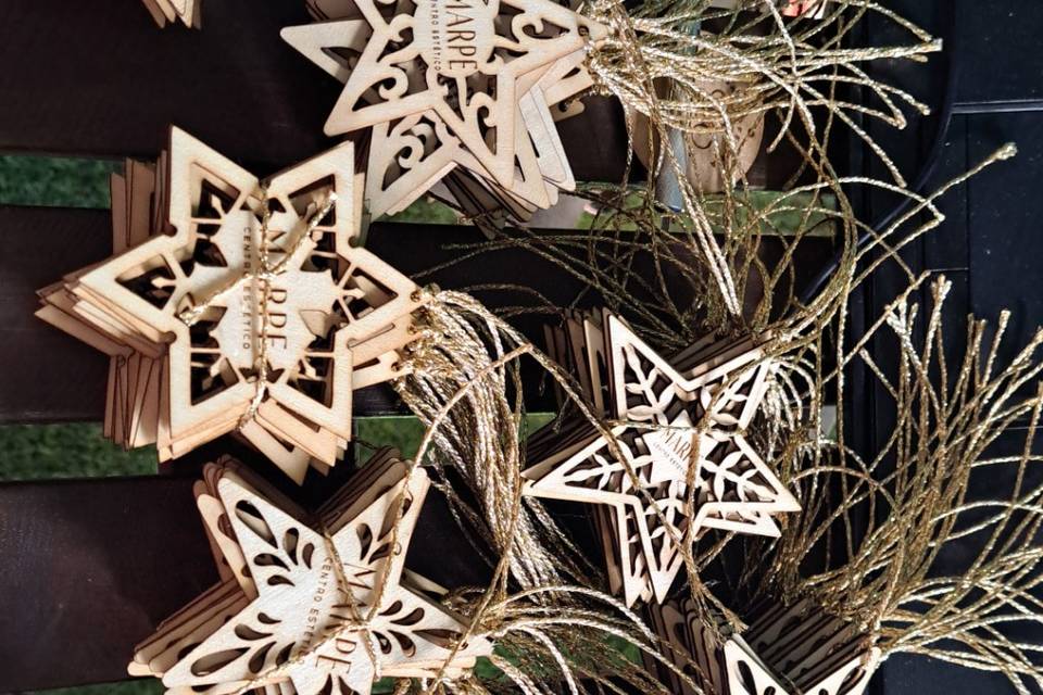 Estrellas navidad personalizad