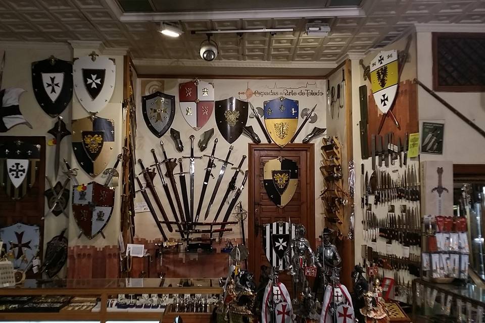 Colección de armas medievales