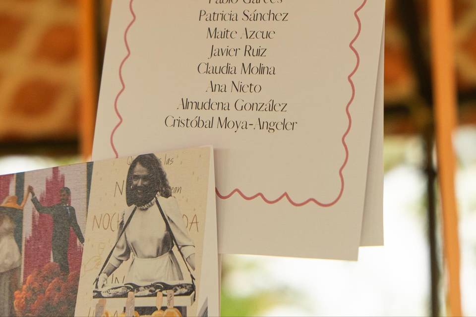 Seating plan