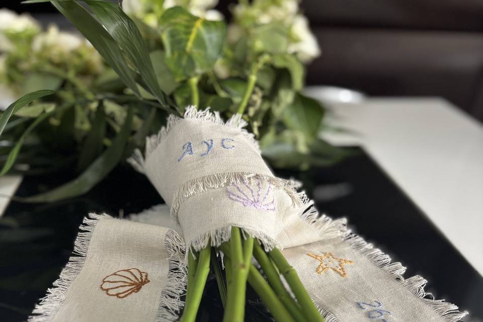 Cinta con dibujos marinos