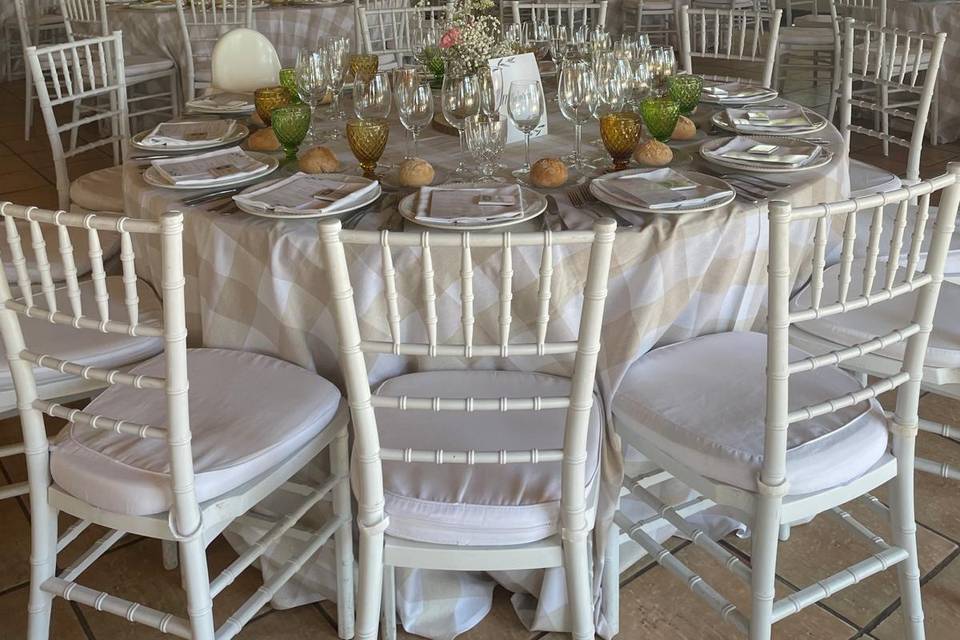 Mesa banquete
