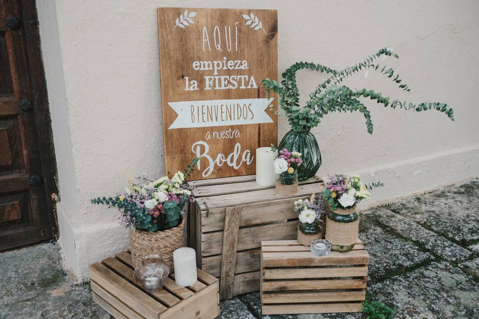 Decoración Boda