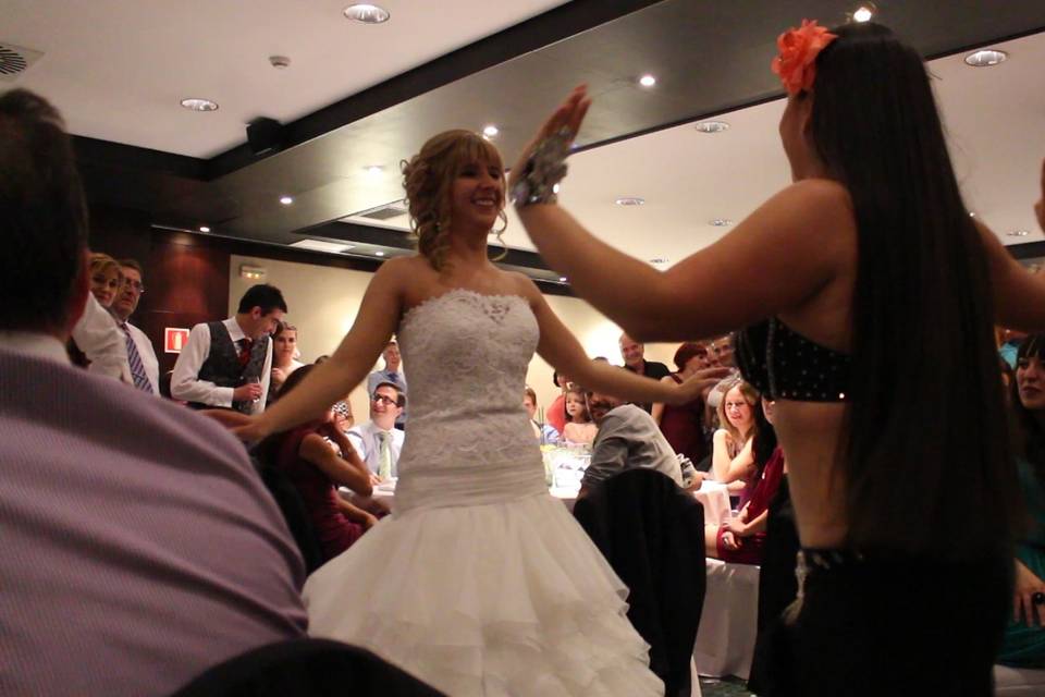 Bailando con la novia