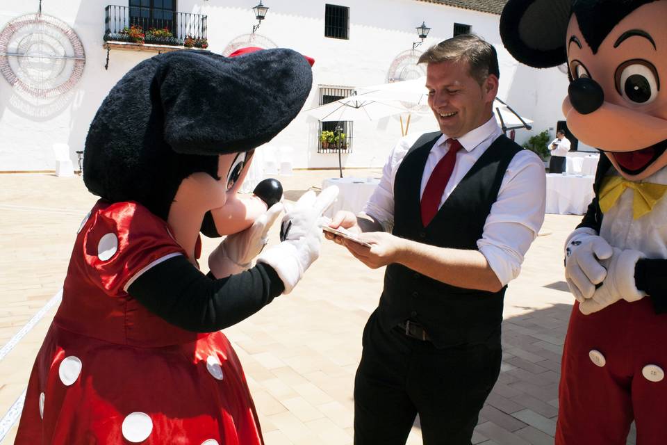 Magia en una boda de día