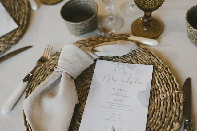 Decoración banquete Garmendi