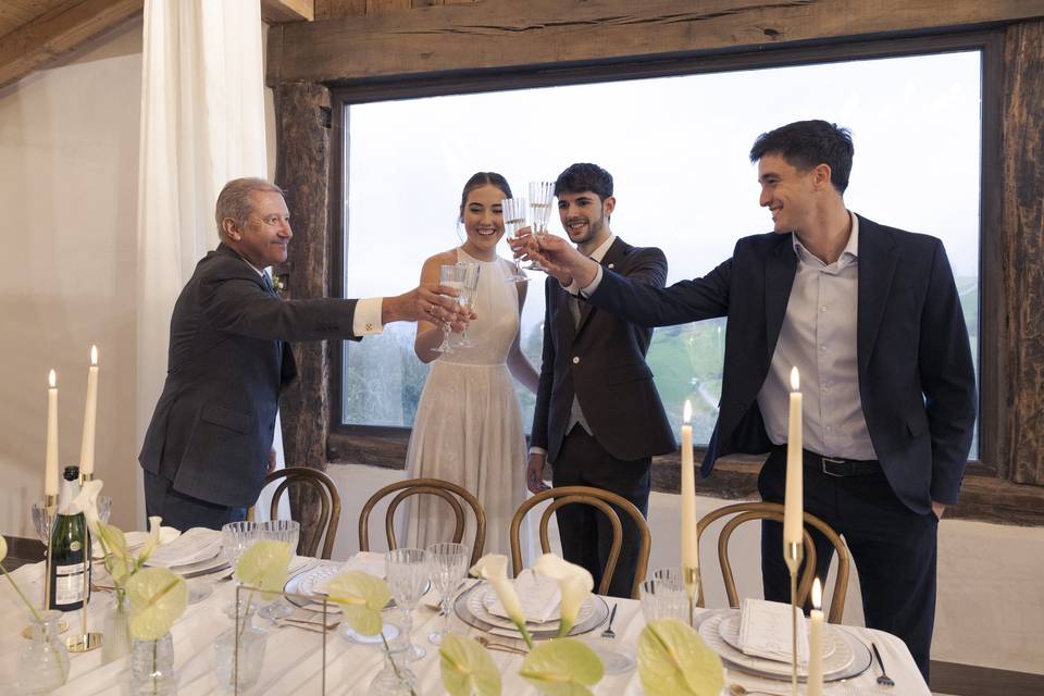 Brindis de la familia