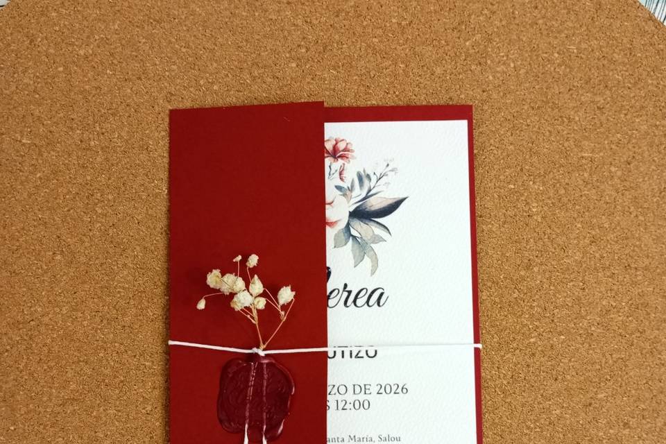 Invitación de boda 