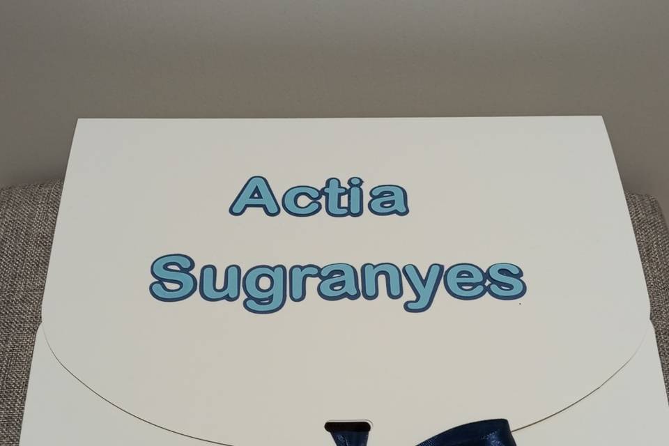 Caja personalizada Sugranyes