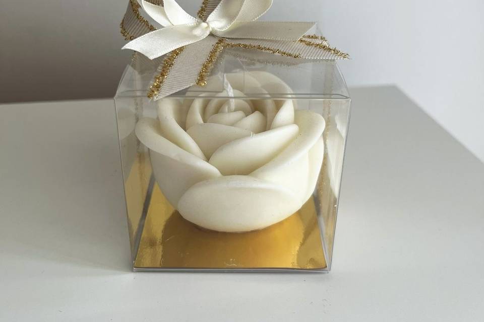 Vela de rosa