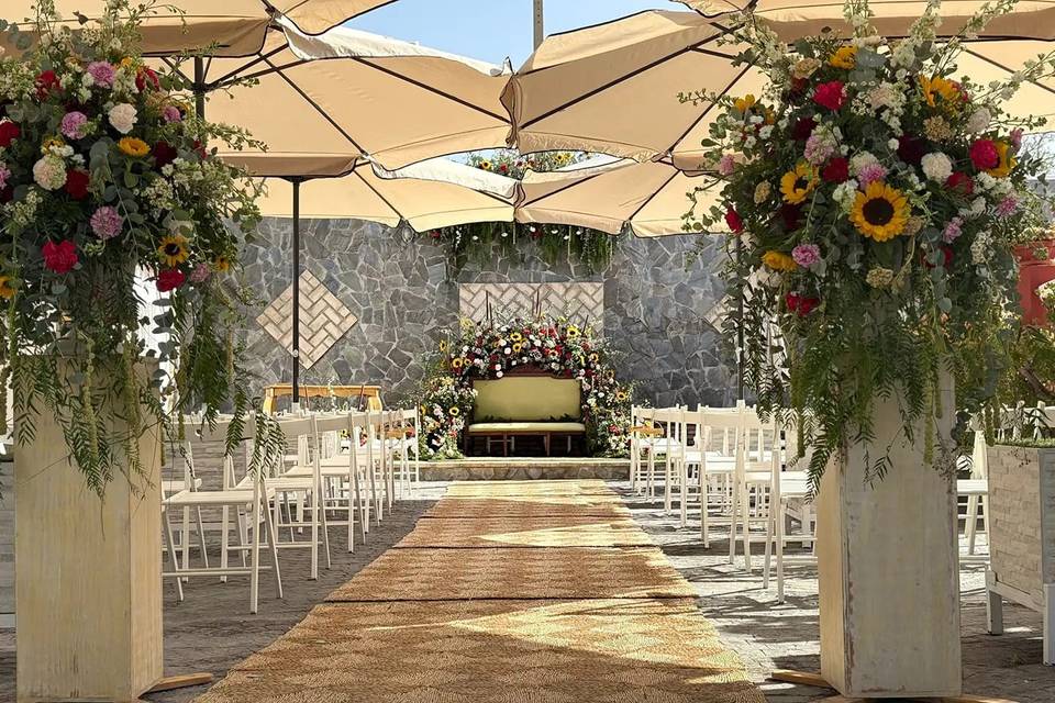 Ceremonia civil exterior