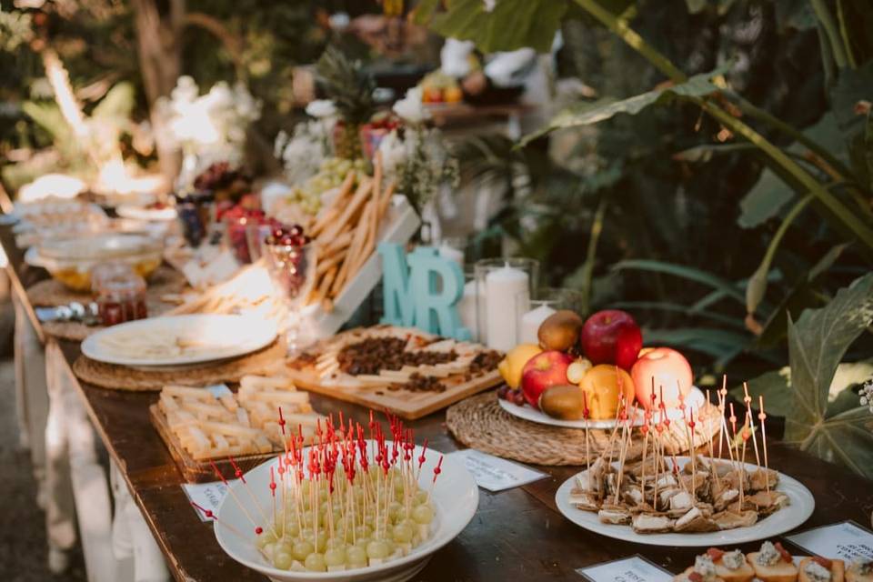 Buffet de quesos