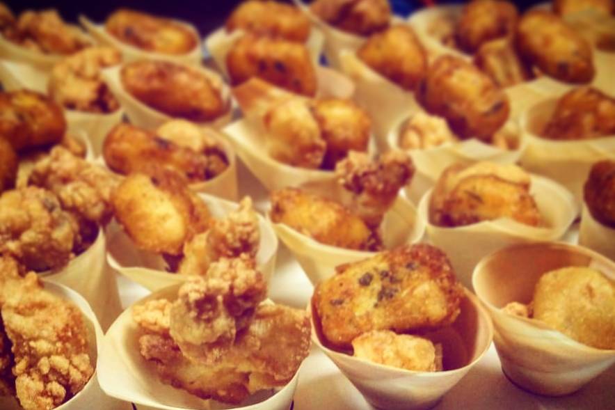 Cartuchitos de pescado frito