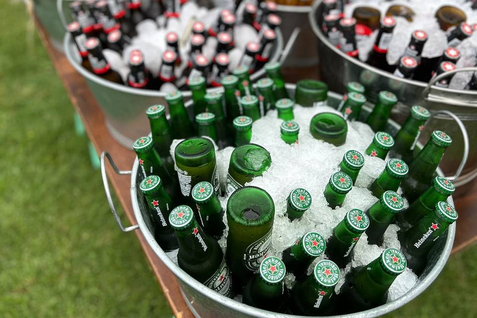 Buffet de cervezas