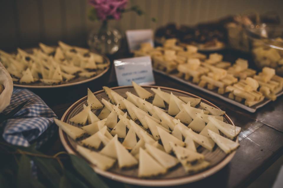 Buffet de quesos