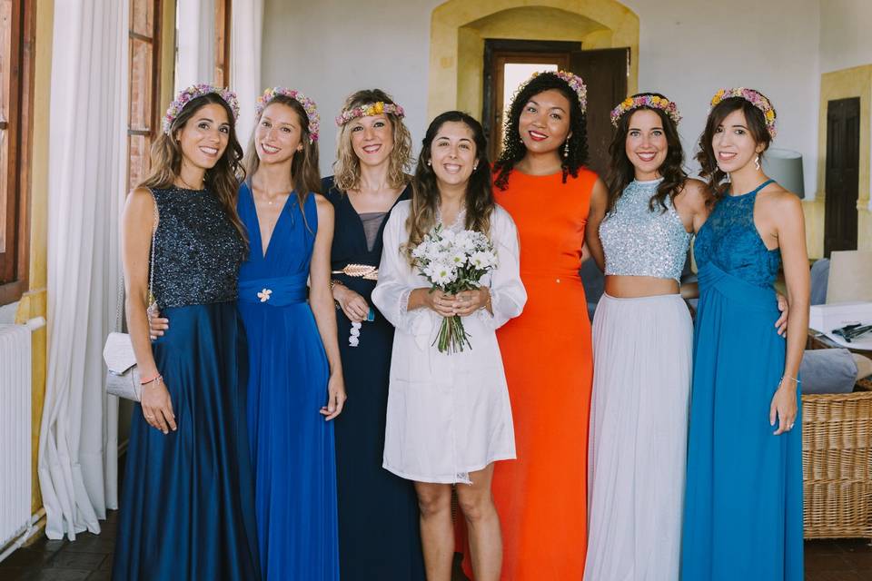 Amigas de la novia