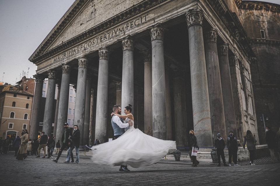 Postboda en Roma 2022