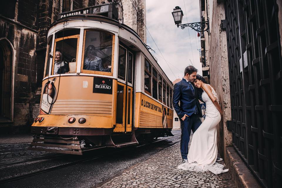 Postboda en Lisboa