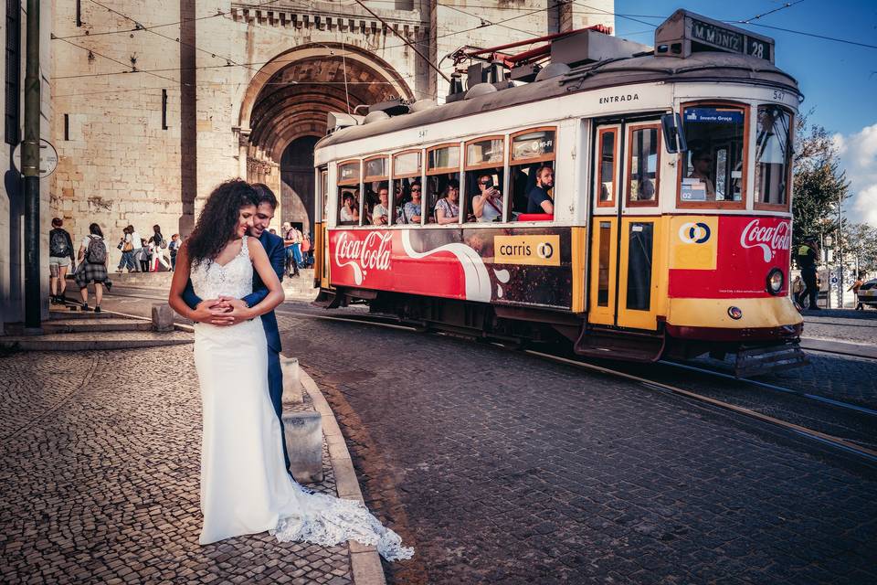 Postboda en Lisboa