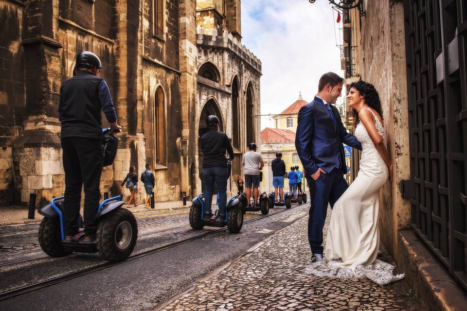 Postboda en Lisboa