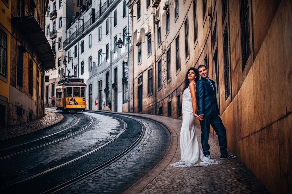 Postboda en Lisboa