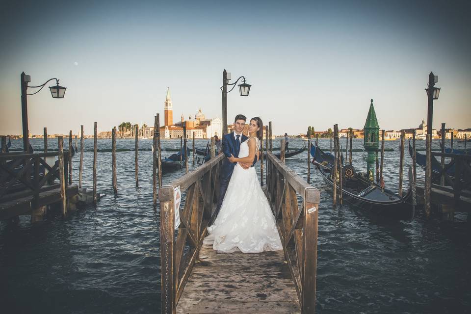 Postboda en venecia