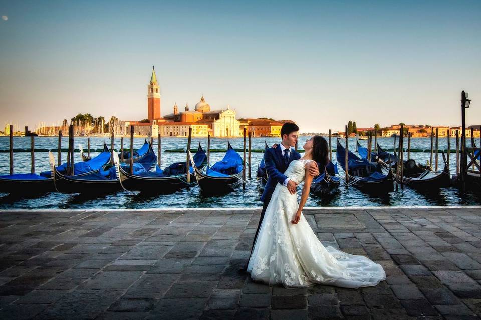 Postboda en venecia