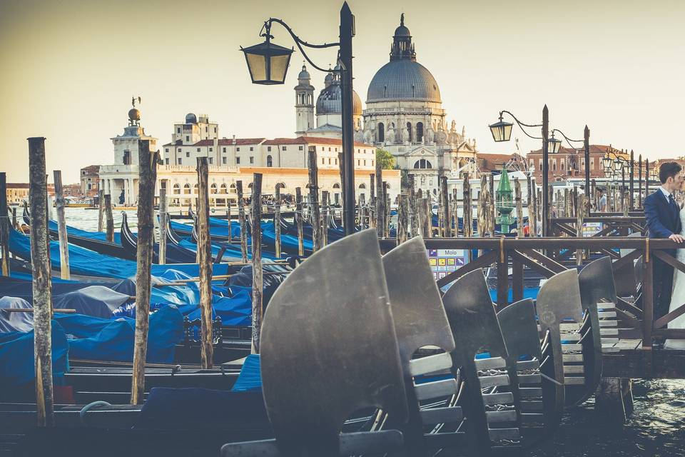 Postboda en Venecia