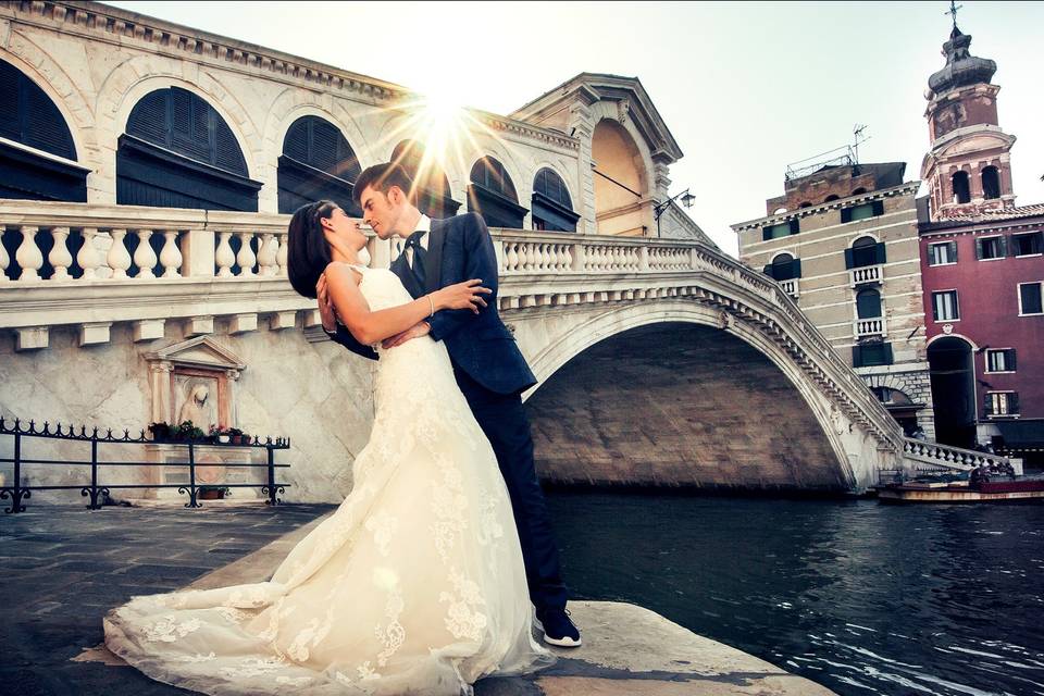 Postboda en venecia