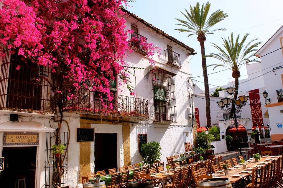 Terraza The Farm marbella