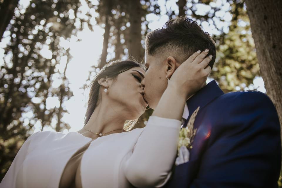 Boda Málaga, Jardín Botánico