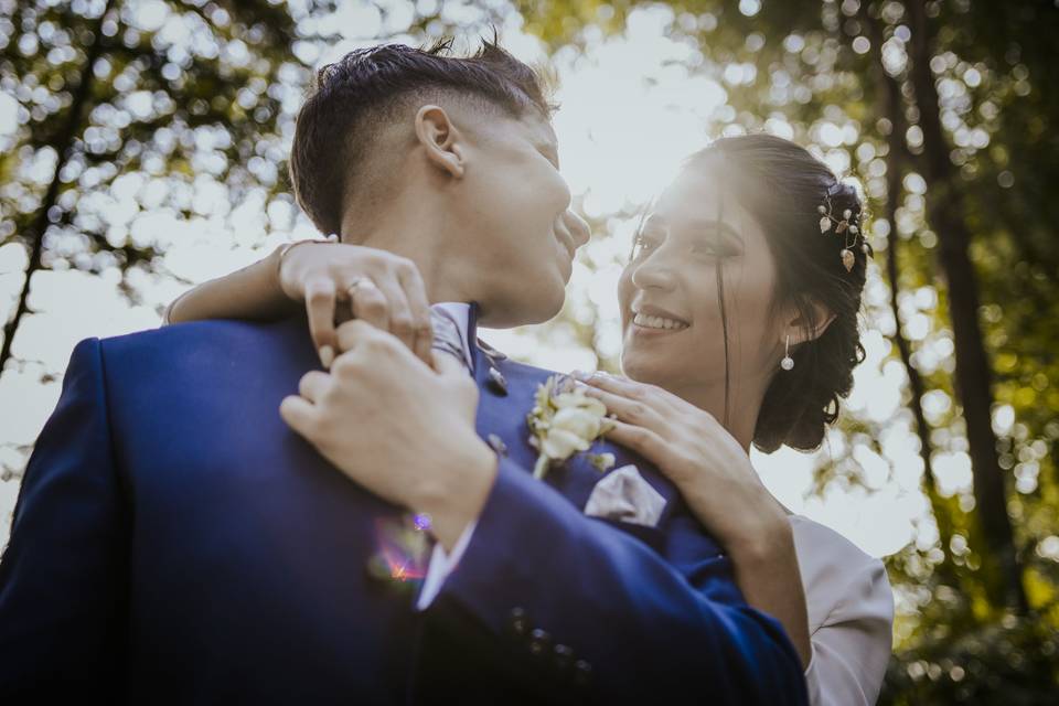 Boda Málaga, Jardín Botánico