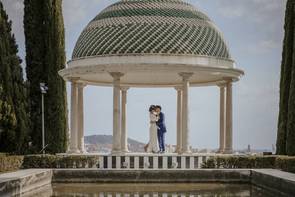 Boda Málaga, Jardín Botánico