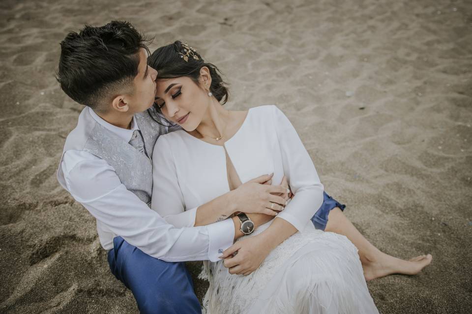 Boda Málaga, Jardín Botánico