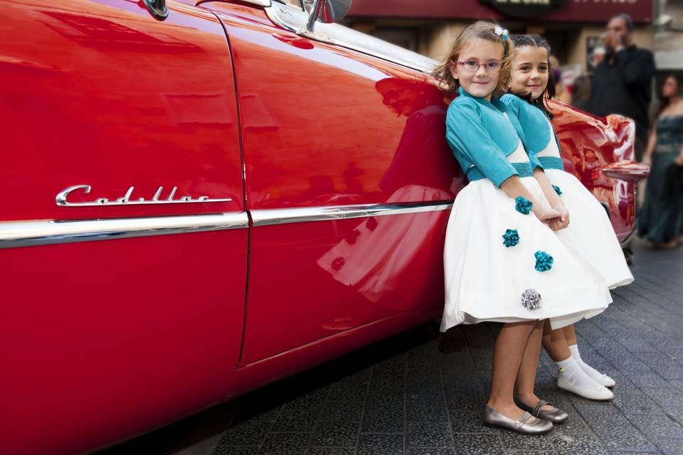 Niñas de boda