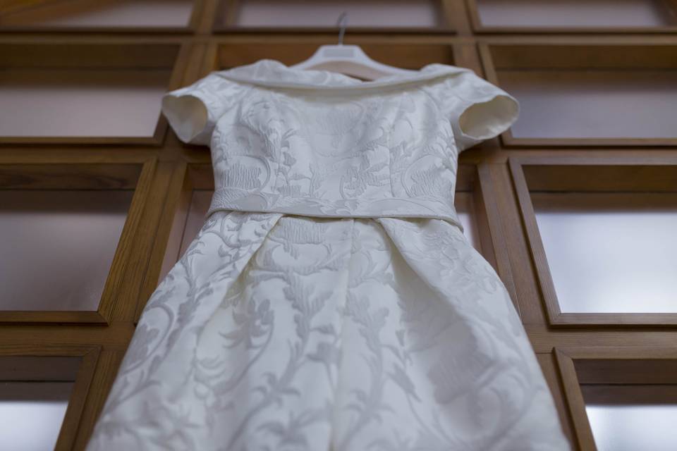 Vestido de novia de Elena