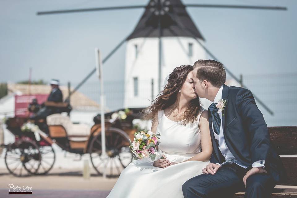 Día de la boda en Las Salinas