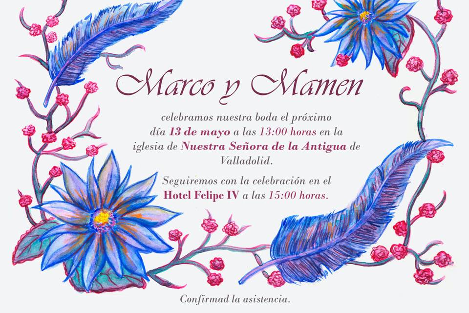 Diseño invitación