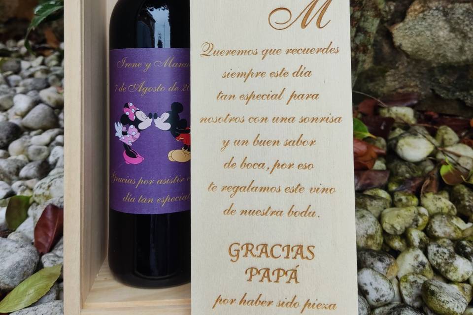 Cajas de vino