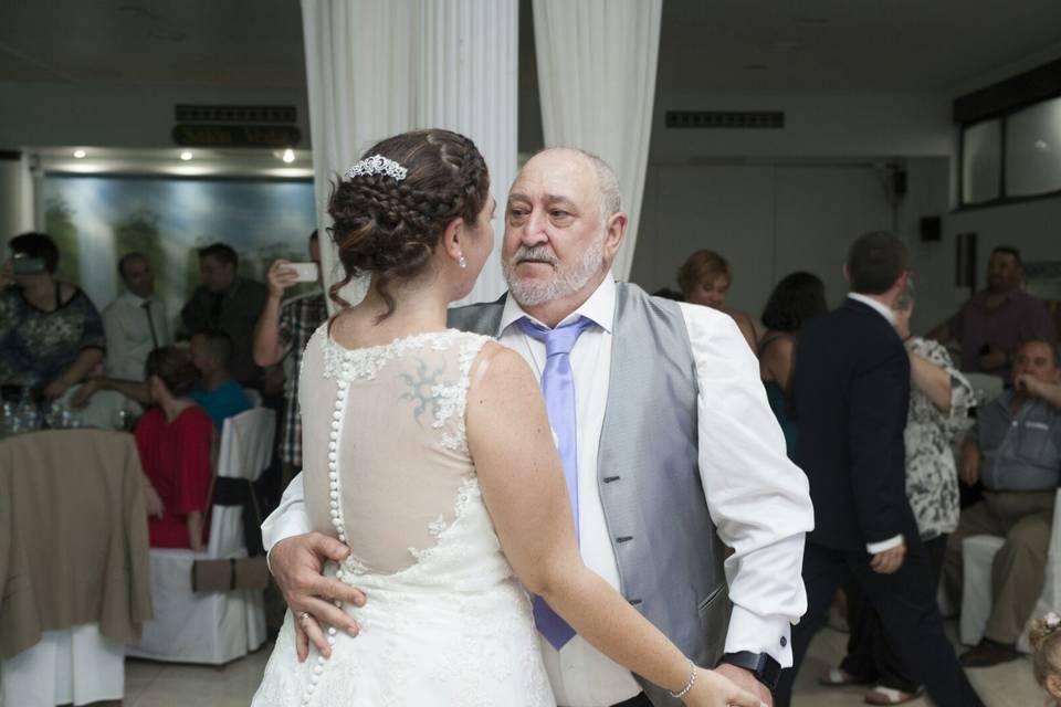 Baile con el padre de la novia