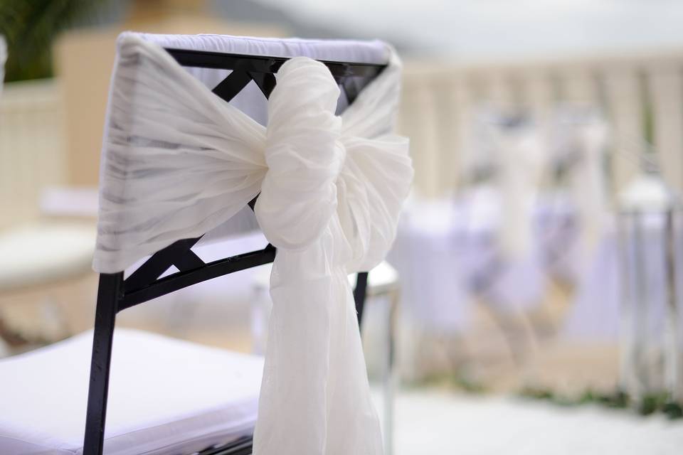 Detalle de la boda