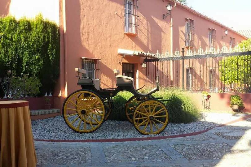 Detalle de copa de bienvenida